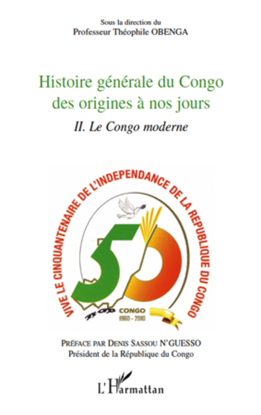 Couverture – Histoire générale du Congo des origines à nos jours Tome II