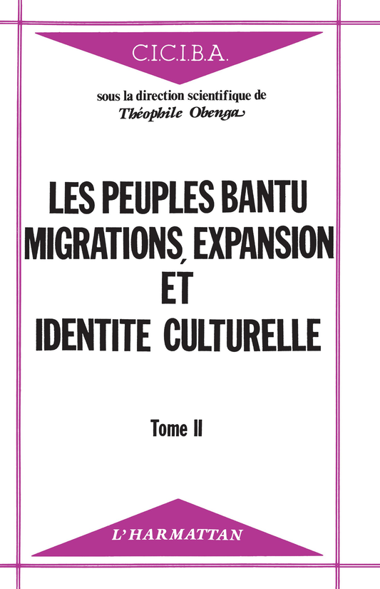 Les Peuples Bantu Tome II – Couverture